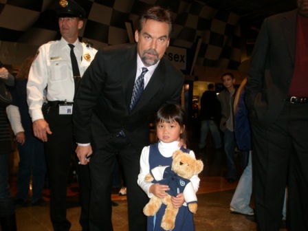 Kasen with Coach Jeff Fisher